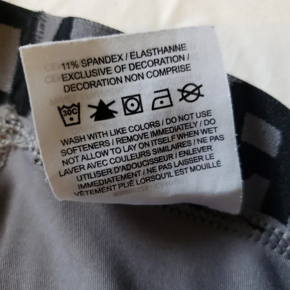 Juth/Toddler Pro Dri- Fit Tight Black/Silver Size M - Picture 2 of 10